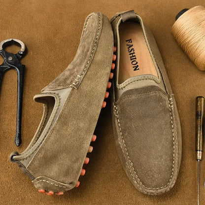 City Suede Loafers