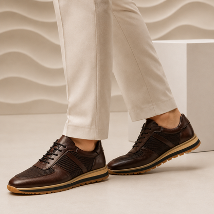 Chicago Cowhide Leather Sneakers