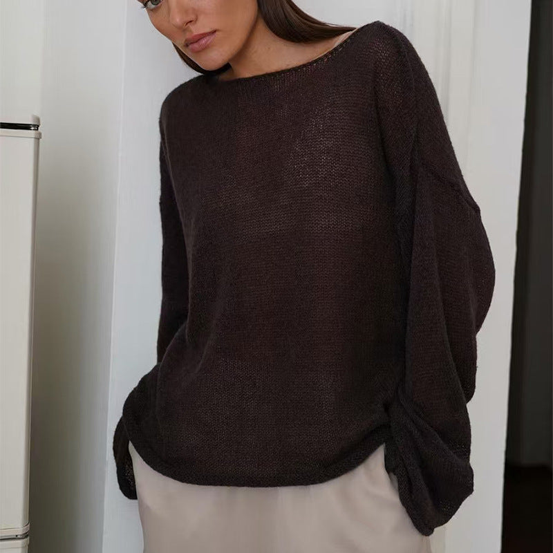 Betsy Hollow Knit Pullover