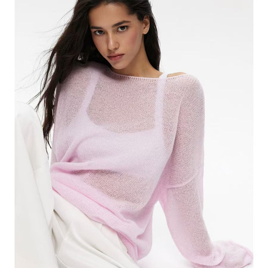 Betsy Hollow Knit Pullover
