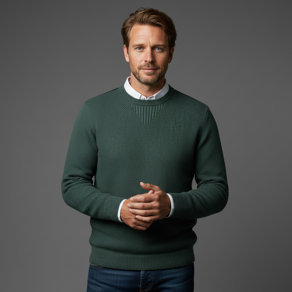 Crawford Textured Knit Sweater