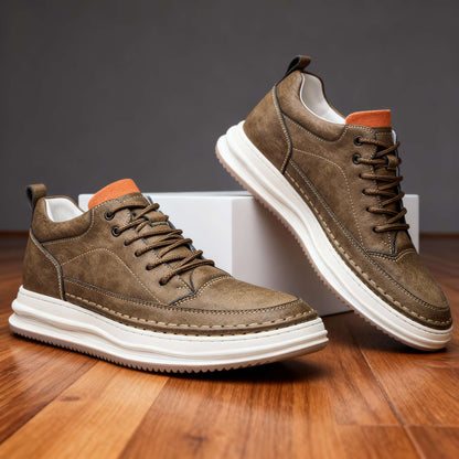 Leo Johnson Leather Sneakers