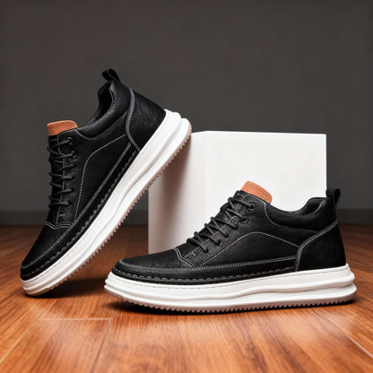 Leo Johnson Leather Sneakers