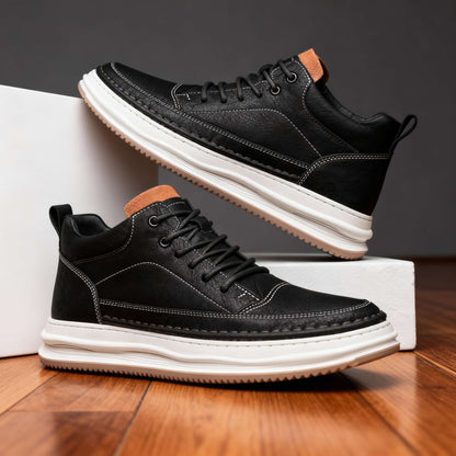 Leo Johnson Leather Sneakers