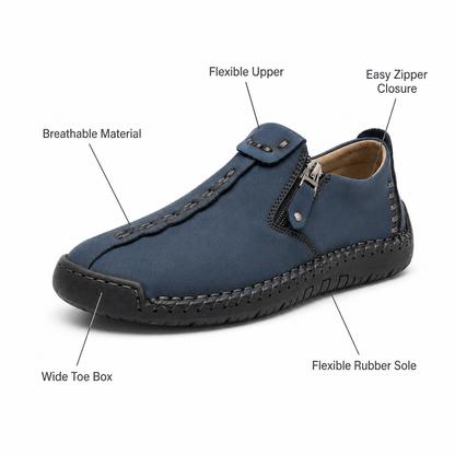 Cloud Hand-Stitched Slip On Comfort Loafers
