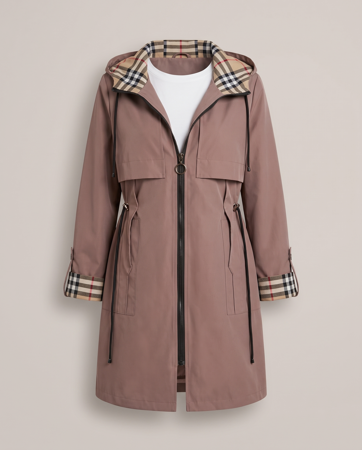 Orietta Waterproof & Windproof Zip Jacket