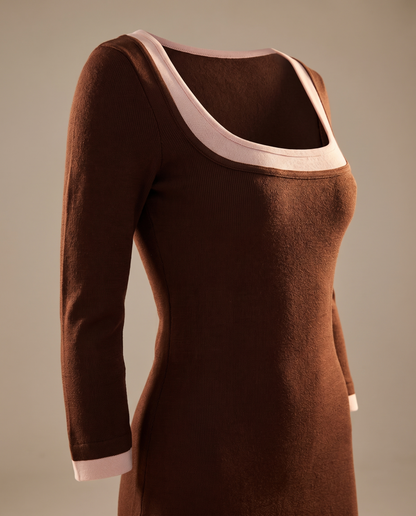 Mira long sleeve dress
