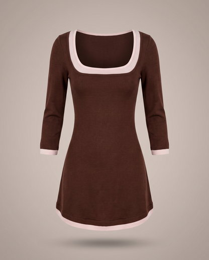 Mira long sleeve dress