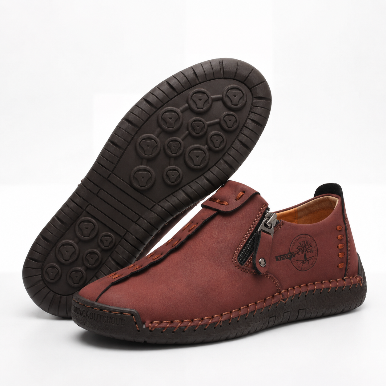 Cloud Hand-Stitched Slip On Comfort Loafers
