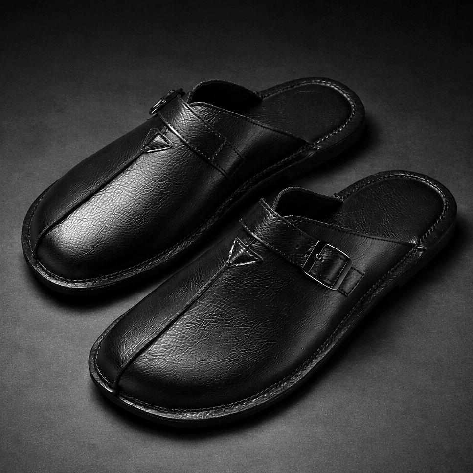 Grand Leather Mules